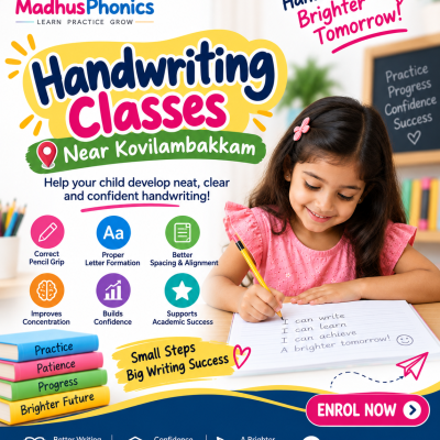 handwriting classes near koivlambakkam
